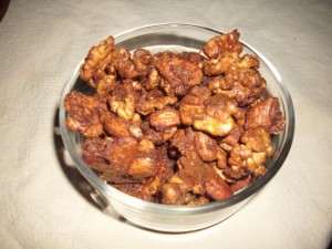 spiced walnuts