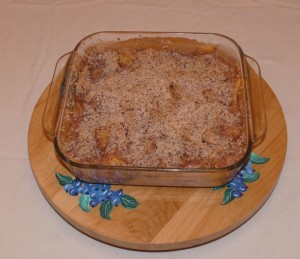 peach crisp carrie