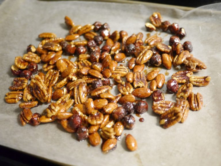 Maple Spiced Nuts Gluten Free Goodness